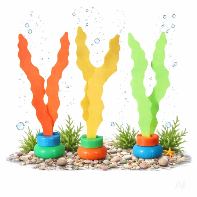 Tauchringe & Tauchstäbe für Kinder & Erwachsene – Wasserspielzeug für Pool, Schwimmbad