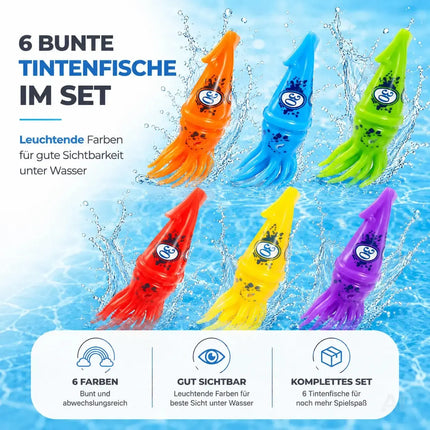 Tauchringe & Tauchstäbe für Kinder & Erwachsene – Wasserspielzeug für Pool, Schwimmbad – Detailansicht 5