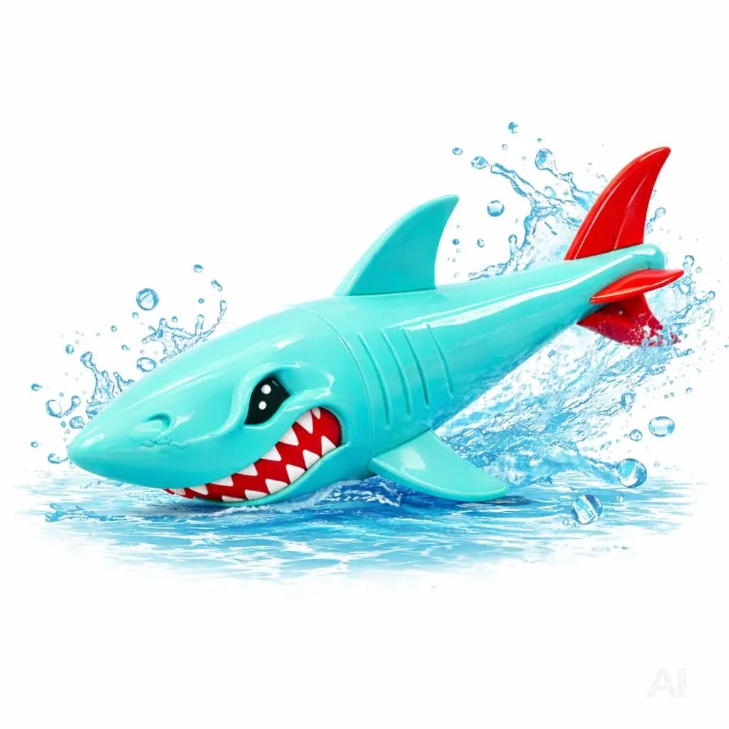 Tauchringe & Tauchstäbe für Kinder & Erwachsene – Wasserspielzeug für Pool, Schwimmbad & Tauchspiele (XXL Hai)