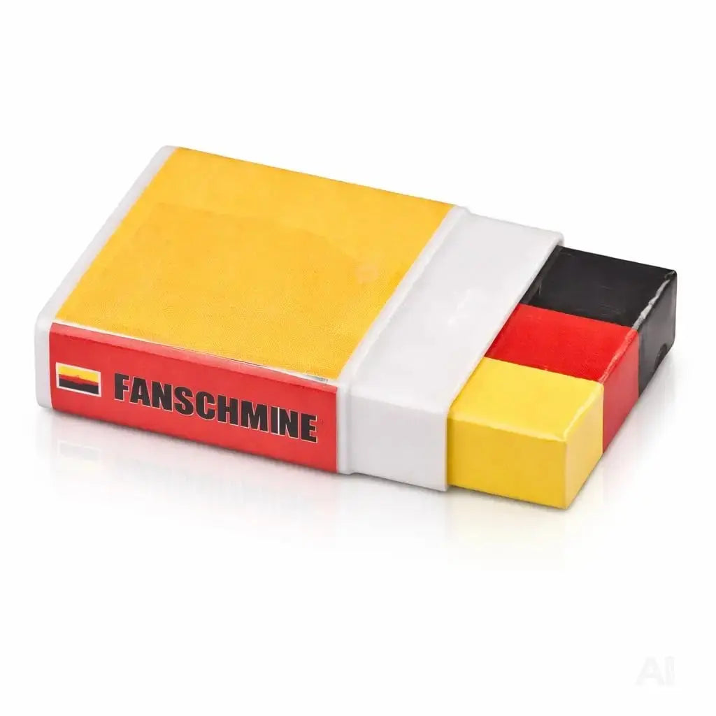 WM 2026 Deutschland Schminkstift – Make-up Farben Rot Gelb Schwarz für Fußball Fans Damen Herren