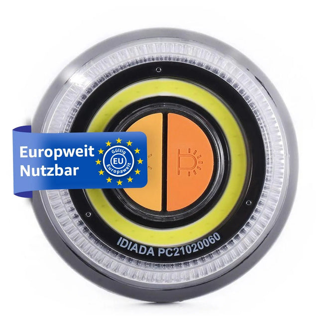 Warnleuchte V16 DGT – zugelassenes Notlicht & Warndreieck Ersatz – Pflicht ab 2026 in Spanien – Sicherheitslicht für Auto & Motorrad