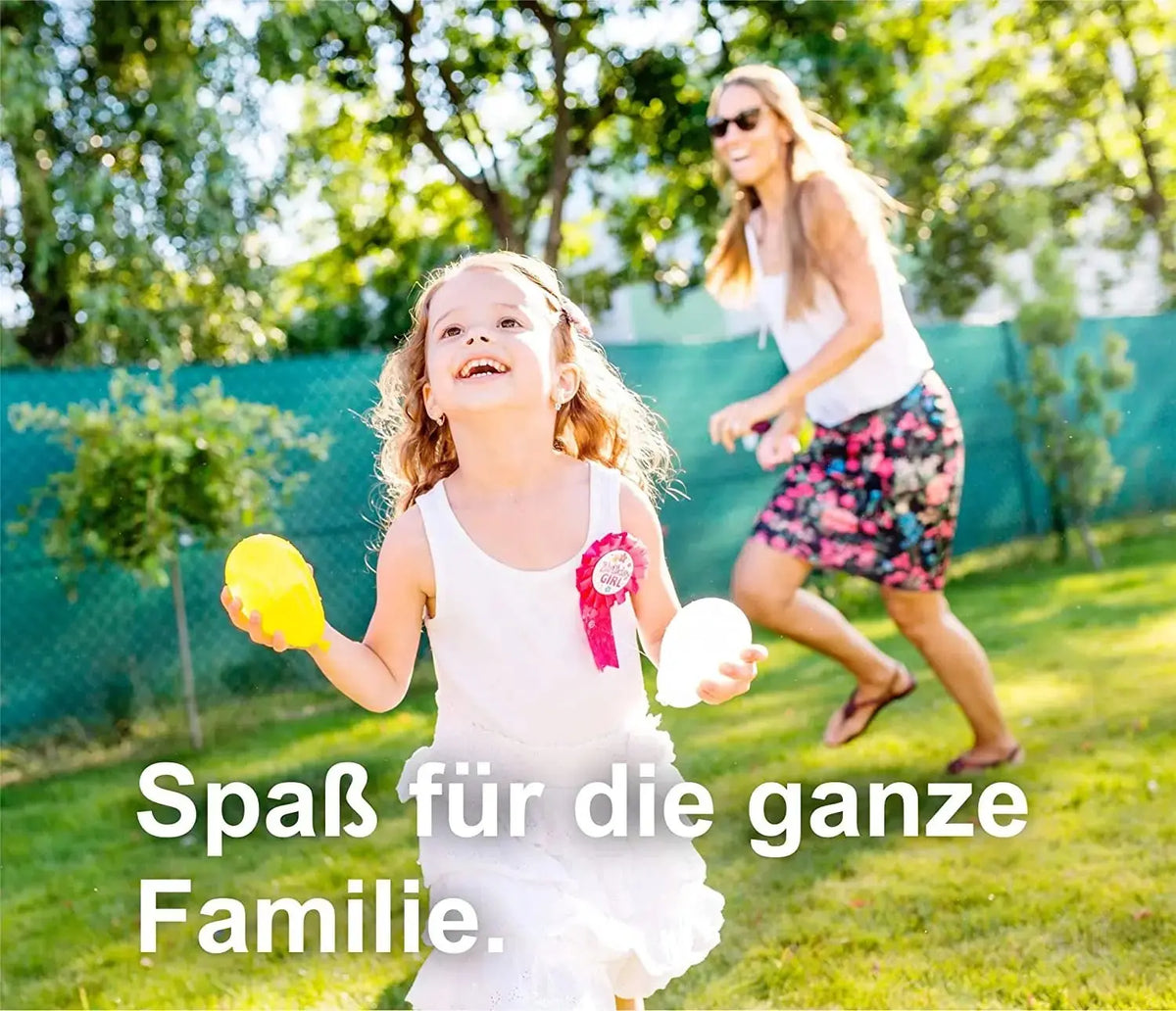 Wasserbomben Set mit 1000x Wasser Ballons & 1x Schleuder für Kinder & Erwachsene – Detailansicht 6