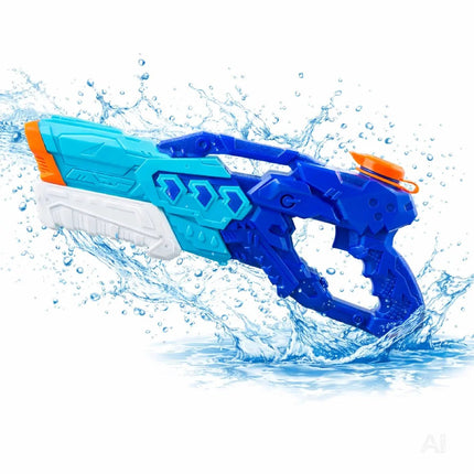 Wasserpistole für Kinder – Wasserspritzpistole & Spritzpistole für Garten, Pool, Strand, Sommer