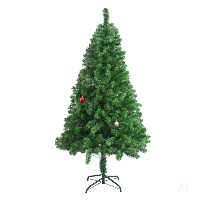 Weihnachtsbaum grün künstlich 180 cm - täuschend echt & naturgetreuer Tannenbaum