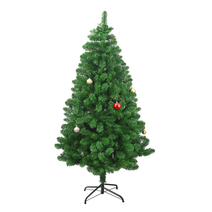 Weihnachtsbaum künstlich 180 cm grün - täuschend echt & naturgetreuer Premium Tannenbaum (PREMIUM)