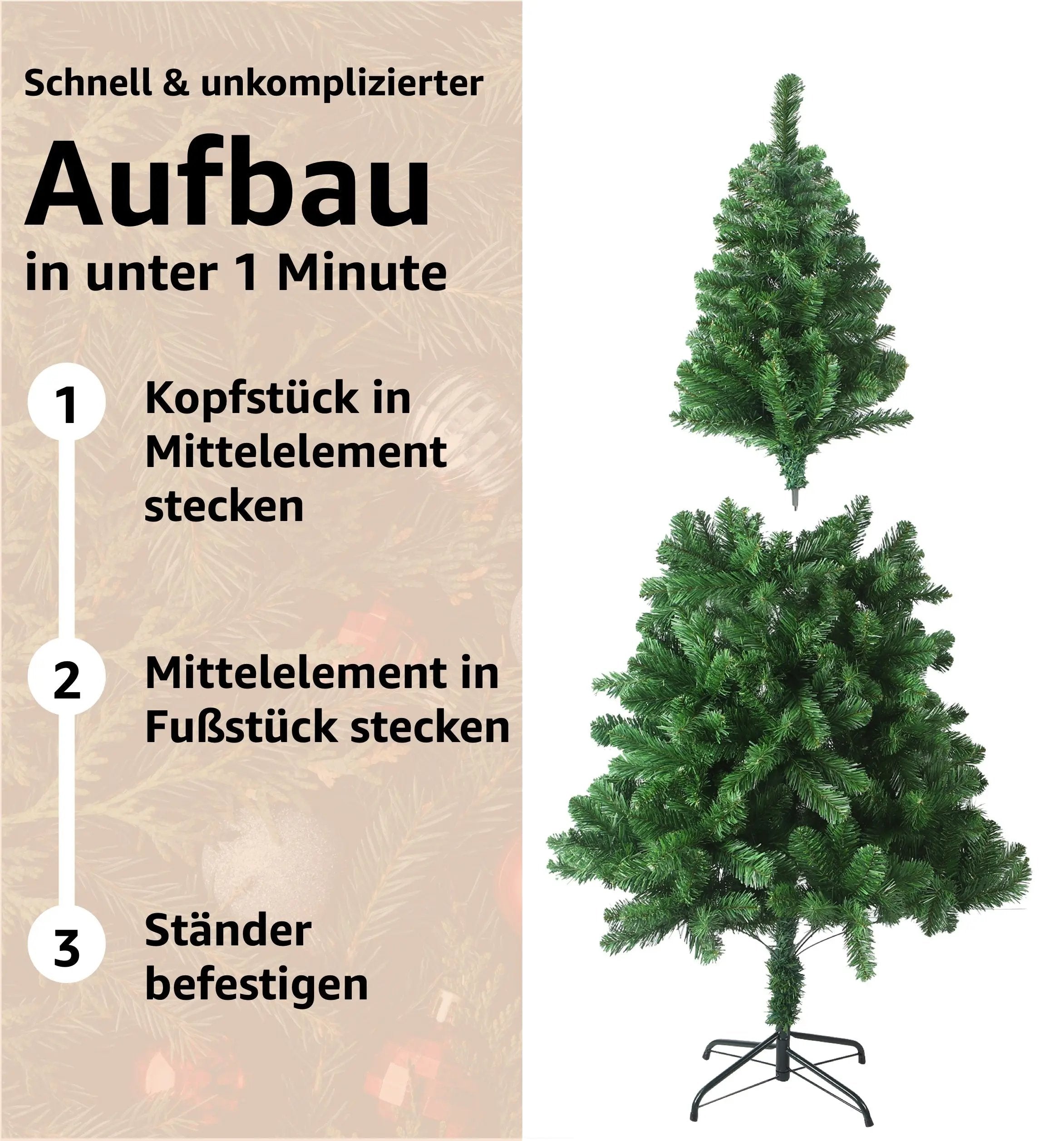 Weihnachtsbaum künstlich 180 cm
