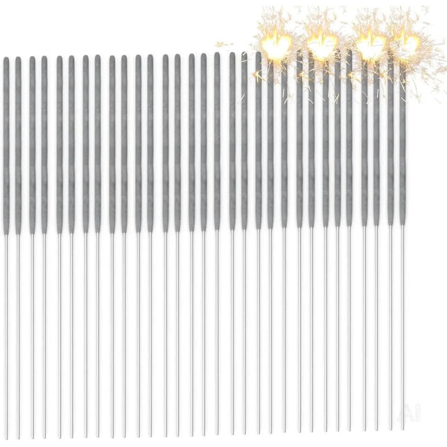 Wunderkerzen 17 cm Sternspritzer für Jugendliche & Kinder - für Partys & Hochzeit & Geburtstag