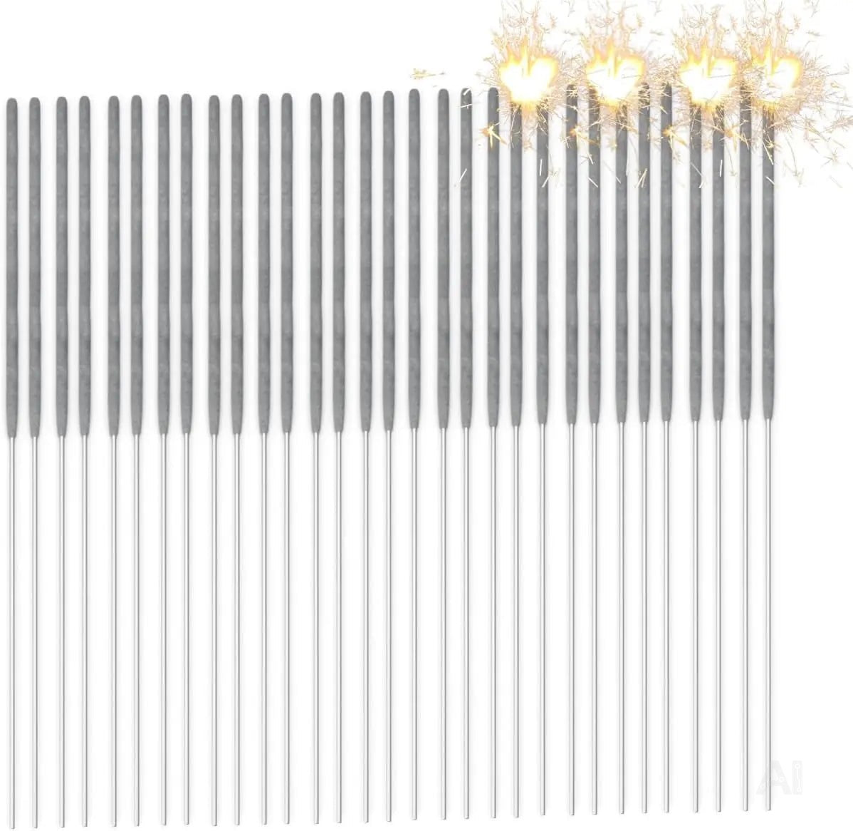 Wunderkerzen 17 cm Sternspritzer für Jugendliche & Kinder - für Partys & Hochzeit & Geburtstag