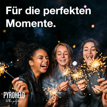 Wunderkerzen 17 cm Sternspritzer für Jugendlichen & Kinder - für Partys & Hochzeit & Geburtstag - Geburtstagskerzen - Silvester