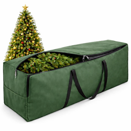 XXL Aufbewahrungstasche für künstliche Weihnachtsbäume bis 220 cm – Reißfeste Schutzhülle mit Reißverschluss & Tragegriffen