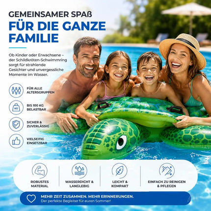 XXL Aufblasbare Luftmatratze Schwimmring Tier – Großer Tier Schwimmreifen für Pool, Strand & See – Detailansicht 6