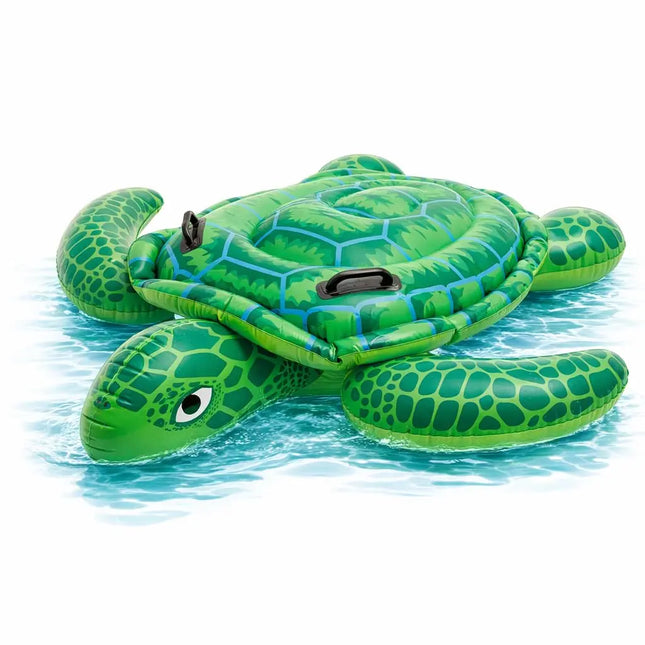XXL Aufblasbare Luftmatratze Schwimmring Tier – Großer Tier Schwimmreifen für Pool, Strand & See – Wasserspielzeug für Erwachsene & Kinder (XXL Schildkröte)