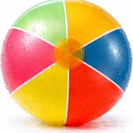 XXL Aufblasbarer Pool Ball Ø 55 cm – Wasserball & Schwimmball für Kinder & Erwachsene – Strandball für Pool, Strand & See