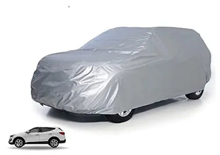 XXL Autoschutzhülle SUV groß Auto Abdeckung - Car Cover - Autoplane Silber Hülle Plane wasserdicht