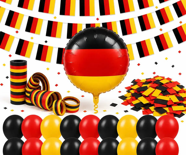 Deutschland Deko Set - Fanartikel