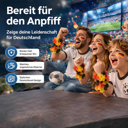 XXL WM 2026 Sammelset – inkl. Panini Stickeralbum, passenden Stickern, Spielplan und Deutschland Blumenkette