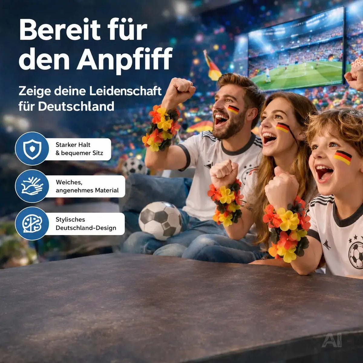 XXL WM 2026 Sammelset – inkl. Panini Stickeralbum, passenden Stickern, Spielplan und Deutschland – Detailansicht 3