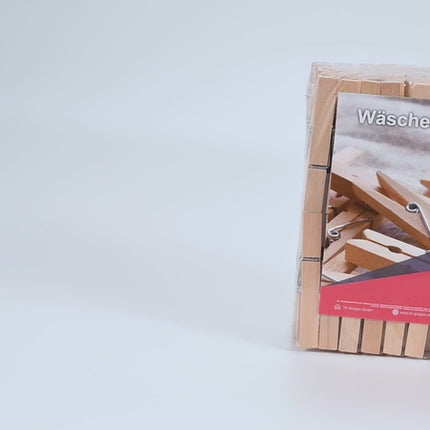 50x Klammern 7 cm Wäscheklammern - groß - Holzklammern aus Echt Holz - Holzwäscheklammern & Basteln & Bastelklammern - Wäsche aufhängen
