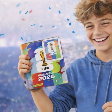 WM 2026 XXL Sammelset inkl. Panini Stickeralbum und Stickern, Spielplan sowie Deutschland Blumenkette