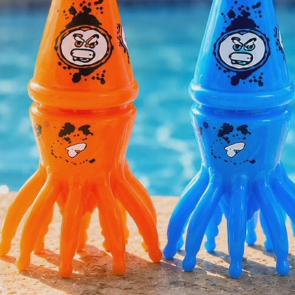 Tauchringe & Tauchstäbe für Kinder & Erwachsene – Wasserspielzeug für Pool, Schwimmbad & Tauchspiele (6x Quallen)