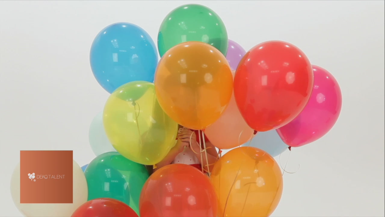50er Pack Luftballons 35 Cm – Mix Weiß & Blau, Oktoberfest-Deko Für Wiesn, Canstatter Wasen & Feste