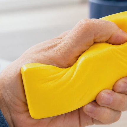Butter Squishy - Antistress Margarine Quetsch zur effektiven Ablenkung im Büro, Schule, Alltag Butter (Gelb)