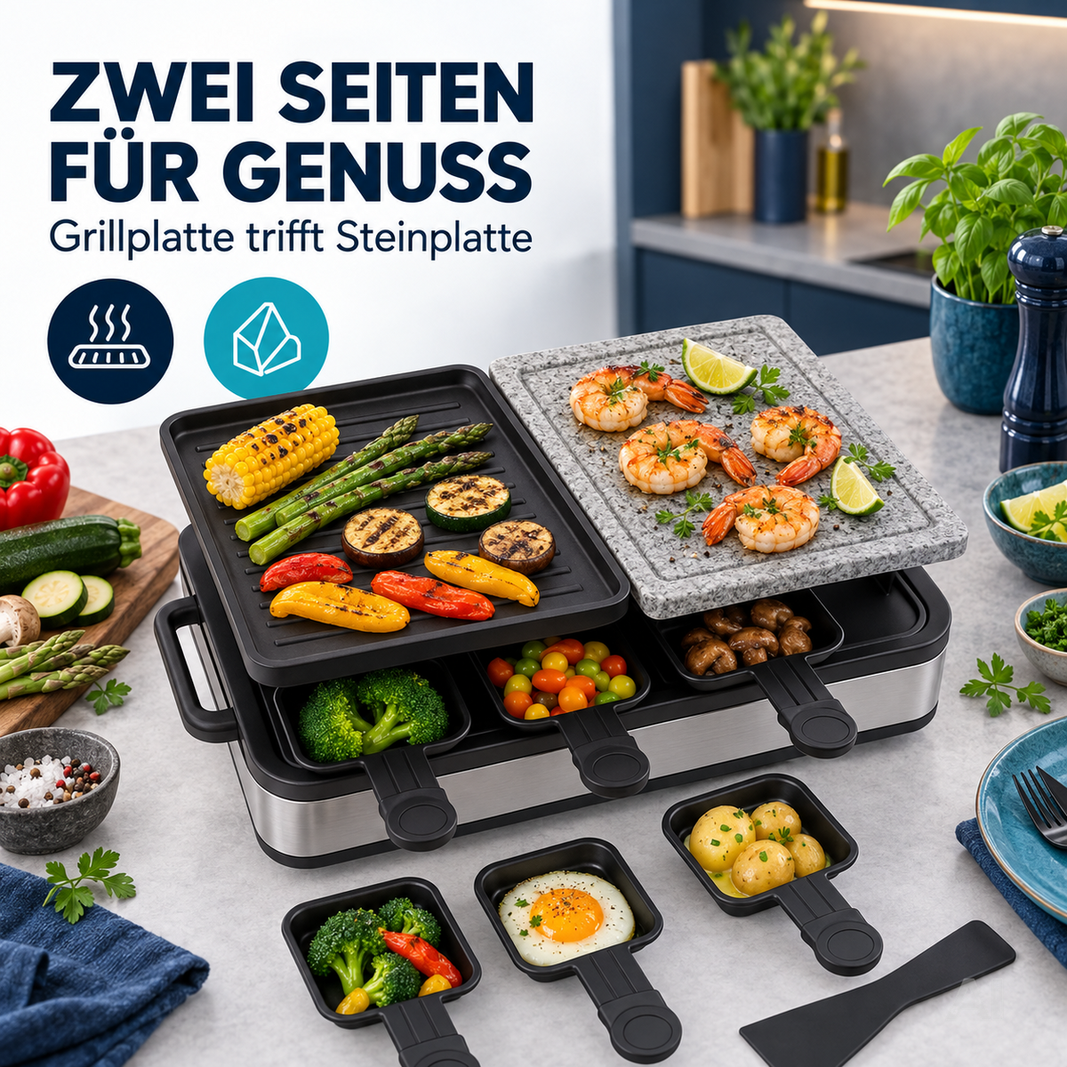 TK – eckig, silbernes Gehäuse – Produktmotiv 1